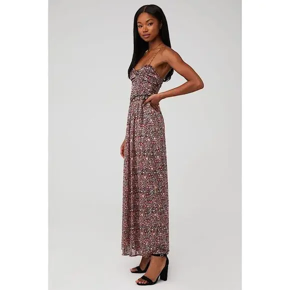 NEW For Love & Lemons Joelle Floral Maxi Dress M - Picture 14 of 14